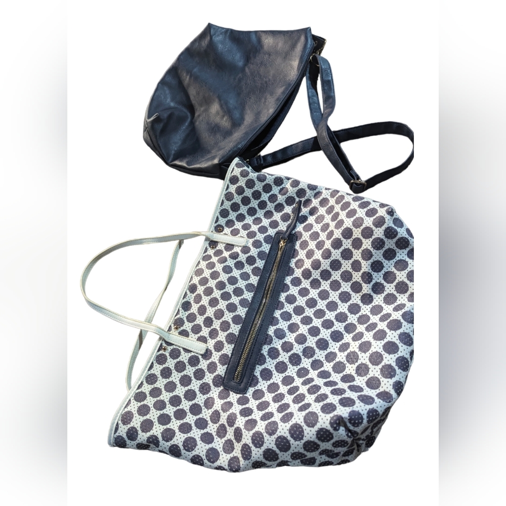 G.H. Bass & Co. Tote. with attached handbag. Get two for one!